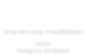 one-on-one meditation